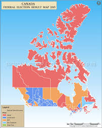 Click to see the whole ontario political landscape, . Canada Election 2015 Results Map