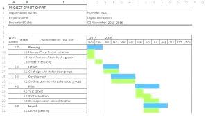 Free Simple Chart Template Project Chart Excel Template