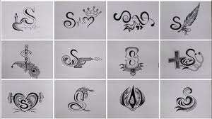 Check out this article for the best s letter tattoo designs that add . New Simple But Beautiful Different Types Of S Letter Tattoo Designs Making With Pencil