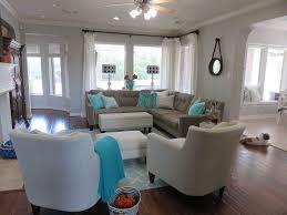 Browse turquoise living room decorating ideas and furniture layouts. Blue And Orange Fall Living Room Thetarnishedjewelblog Com