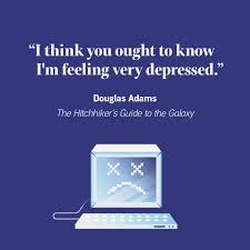 Another scientific quote by black science guy. 42 Clever And Deep Quotes From The Hitchhiker S Guide To The Galaxy Audible Com