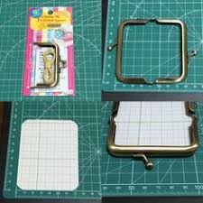 ダイソー がま口 口金 75mm 印鑑ケース 作り方 手作り 印鑑ケース がま口 ハンドメイド がま口 作り方
