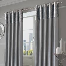 They come lined with a weighted hem and 3 pole pocket with a hook belt and back tabs for ease of hanging them the way you cinema red heritage plush velvet curtain. Sienna Home Crushed Velvet Band Eyelet Curtains Silver Grey