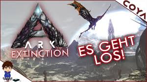 I went to the green obelisk expecting to see a console/terminal under it. Ark Extinction Es Geht Los Ark Extinction Gameplay German Deutsch Youtube