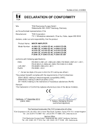 From now onwards with the medical device regulation. A 2240 Declaration Of Conformity