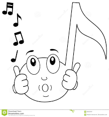 Cute music notes coloring pages. Coloring Pages Character Music Notes Etc