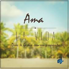 La Vida Es Un Regalo De Dios Amala Y Reconoce Que Tienes Un Proposito Inspirational Words Gods Love English Quotes
