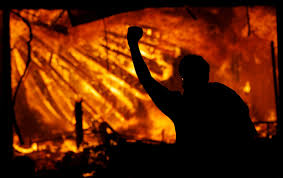 He had a burning sensation in his throat. Burning Down The 3rd Police Precinct Changed Everything The Nation