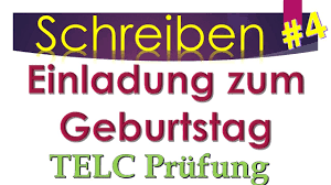 Dafür stellen wir ihnen zahlreiche professionell designte kartenlayouts zur verfügung. Prufung Schreiben Einladung Zum Geburtstag Youtube