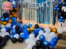 Boss Baby Decoration For Kids Birthday Party In Delhi Noida Gurgaon