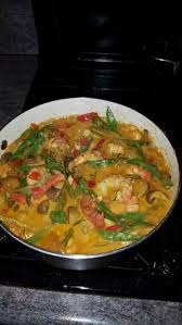 Masukkan kuning telur dan kuning telur asin, aduk rata. Udang Bumbu Kuning Cooking Resep Masakan Resep Masakan