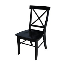 Dining chairs inspired from iconic designers. Black Wood Dining Chairs At Lowes Com