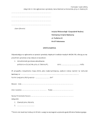 W ogłoszeniu muszą się znaleźć takie informacje jak: Http Bip Imgw Pl Wp Content Uploads 2018 06 Oferta Nabycia Szczecinek Za C5 82 Nr 2 Pdf