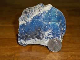 Large Leeland Blue Slag Glass 1 Pound