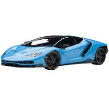 Lamborghini Centenario Pearl Blue With Carbon Top 1 18 Model Car By Autoart In 2020 Car Model Sports Cars Luxury Luxury Cars