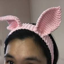 How to crochet the easy bunny ears pattern. Floppy Bunny Ears Knitting Pattern By Amanda Berry