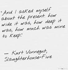 Black humor is a type of comedy that makes light of a subject matter that is usually considered sad or morbid. Vonnegut Etc