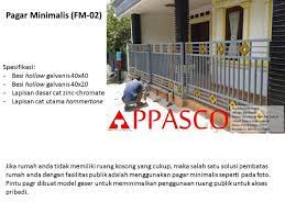 Harga pagar besi minimalis per meter april 2020. Ilustrasi Anggaran Pembuatan Pagar Rumah Dengan Besi Hollow Jual Kanopi Tralis