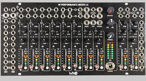 Adds voltage control over the aux send level for the first 4 channels on the performance mixer. Wmd Single Panel Performance Mixer Le For Eurorack Gearnews Com