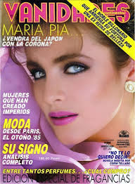 Maria Pia Duque Rengifo, Señorita Huila y primera princesa en el CNB 1984,  en diferentes portadas de revista.