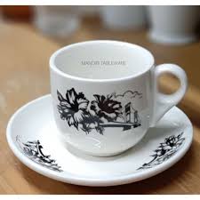 Jika hanya untuk penggunaan di rumah, cangkir kopi keramik seperti yami bisa dijadikan pilihan. Jual Cangkir Kopi Jadul Kopitiam Keramik Tebal Motif Jembatan Ampera Terbaru Juli 2021 Blibli
