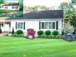Simple Front Yard Landscaping Full Sun Schrub Google Search Front Yard Landscaping Design Front Yard Flowers Front Landscaping