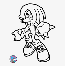 The coloring sheet features sonic, tails, knuckles the echidna, cream the rabbit, amy rose, silver the hedgehog and big the cat. Drawing Knuckles Coloring Page Sonic The Hedgehog Coloring Pages Knuckles Free Transparent Png Download Pngkey