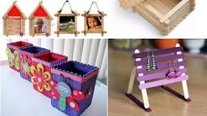 Kembali selepas setahun haha kali ini kraf batang aiskrim berwarna warni ide unik membuat rumah mainan dari stik batang ais krim jangan dibuang ada deco rumah cecantik ice. Diy Dengan Batang Aiskrim Youtube