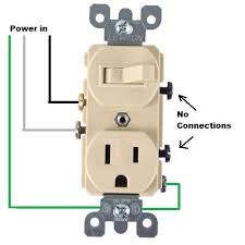 Switched outlet electrical wiring diagram #1. Wiring For A Switch Socket Combo Doityourself Com Community Forums