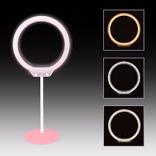 Cadiso Ring Light Kit Mini Dimmable Flexible Photography Lighting Table Video Led Ring Light With Stand For Makeup Studio Phone Photographic Lighting Aliexpress