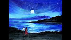 Make your visit romantic by sampling the area's featured attractions and activities for couples. How To Paint Romantic Couple In Moonlit Night Couple On A Beach Painting Tutorial Color Splash Youtube