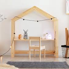 Bestelle hochwertige schreibtische für kinder bequem online! Kinderschreibtisch Haus Hausform Holz Kiefer Holzmobel Schreibtisch Kind Kinderzimmer Ideen A Kinderschreibtisch Babyzimmer Design Schreibtischideen