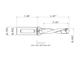 ISCAR Cutting Tools - Metal Working Tools - DCM-5D (.295-1.020) : 3200550  - DCM 0453-226-063A-5D