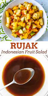 Rujak Recipe Indonesian Fruit Salad Spicy Recipes Spicy Chicken Recipes Homemade Hot Sauce