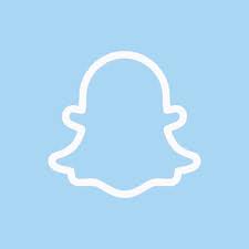 Snapchat Icon Light Blue Iphone Photo App Iphone Homescreen Wallpaper Blue Wallpaper Iphone