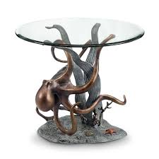 Spi Home Octopus And Seagrass End Table End Tables Table Luxury Home Furniture