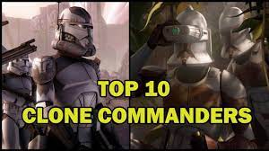 A clone arc commander, also referred to as an arc commander, was a military rank given to an advanced recon commando who served as a clone commander. Top 10 Clone Trooper Commanders Star Wars Top Tens Poll Results Youtube