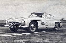 Offered in cream with a red leather interior, originally born with silver. Throwback Thursday 1955 Mercedes Benz 300 Sl Road Test Autocar