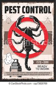 You plug the repeller into the wall, and it begins working immediately. Disinsection Scorpion And Insects Pest Control Pest Control Service Vintage Poster Professional Home Disinsection Vector Canstock