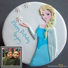 Princess Name Name Editor Happy Birthday Cake With Name Edit Frozen Elsa Birthday Cake With Name Naynay Birthday Cake Writing Cake Name Elsa Birthday Cake