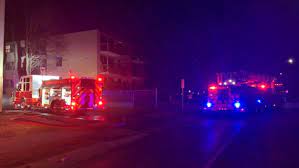 At one point, four or five units were burning, the fire has since. Bqddkdmjm3utbm