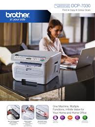 Before downloading the driver, please confirm the version number of the operating system installed on the computer where the driver will be installed. Brother Dcp 7030 Image Scanner Optical Character Recognition