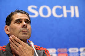 Spain Manager Fernando Hierro Editorial Stock Photo