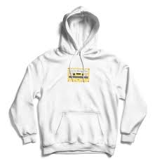 Hannah Meloche Hoodie Merch White Hoodies Printed Sweatshirts White Hoodie