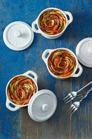 Gemuse Gratin A La Ratatouille Mit Fetakase Diese Sussen Mini Gratins Sind Ganz Schnell Zubereitet Und Ein Echter Hinguc Ratatouille Lebensmittel Essen Rezepte