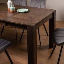 Valley view oak dining room mission side chair 12420 at hickory furniture mart and nationwide at hickory furniture mart in hickory, nc. Blake Dark Oak Fontana Small Dining Set High Quality Home Origins
