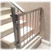 White color of this gate perfectly matches many indoors thanks to its simplicity. 1