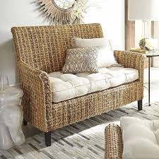Sonita Banana Wicker Settee Pier 1 Imports Furniture Wicker Furniture Wicker Couch