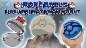 Pokéballs That Aren't in the Pokémon Video Games - YouTube