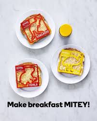 Vegemite Tastes Like Australia Toast Koala Stencil Kitchenalia Collectables